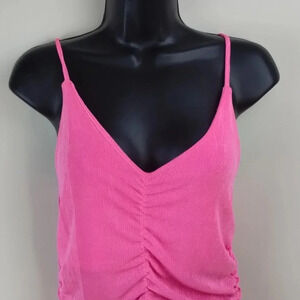 Pink Fitted Womens Dress Size L Fashion Ladies Clothing